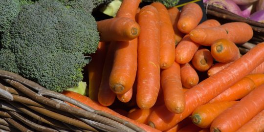 carrots and broccoli